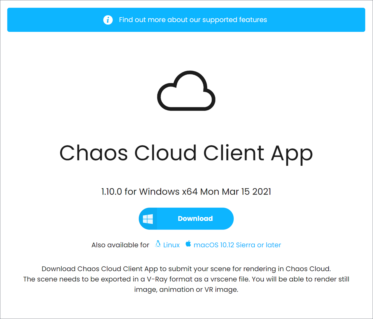 chaos cloud client app