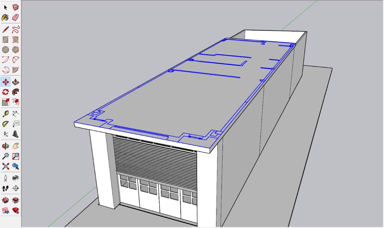 Dựng hình SketchUp từ file AutoCAD