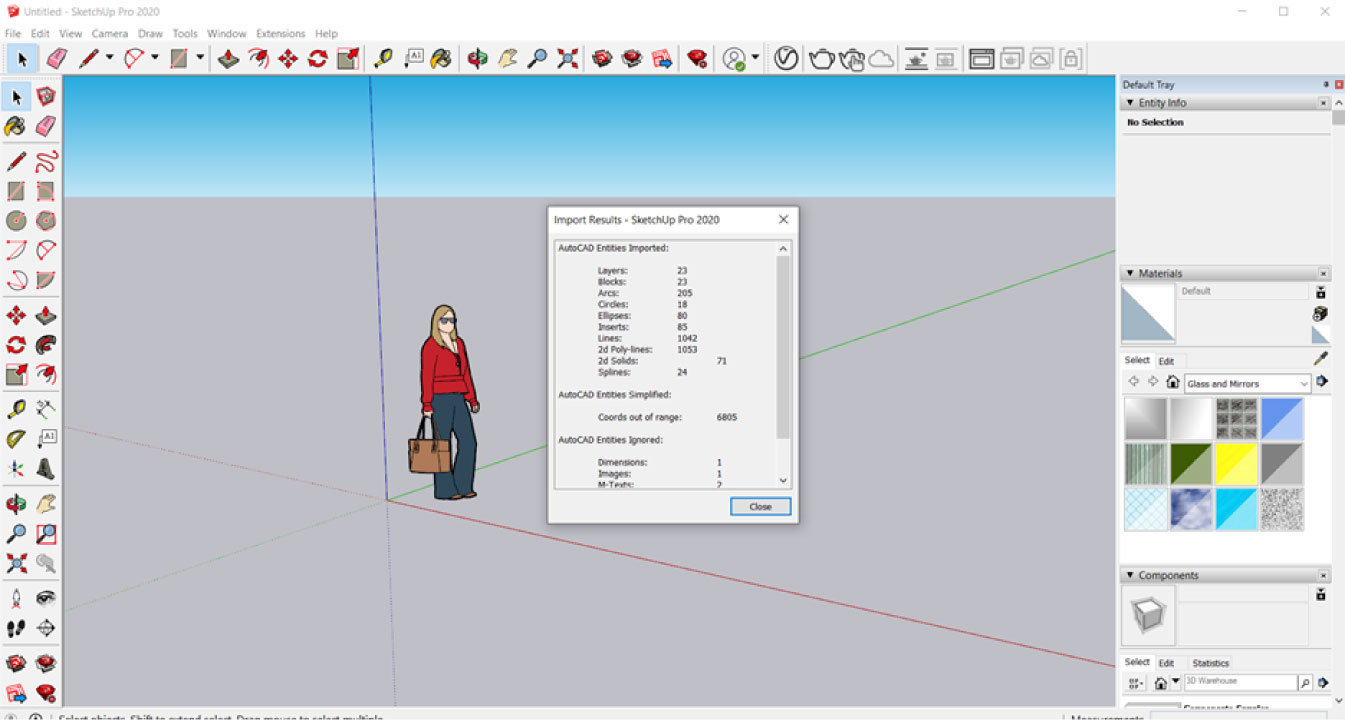 convert skp file to cad