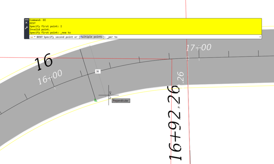 Lệnh Dist (DI) trong AutoCAD