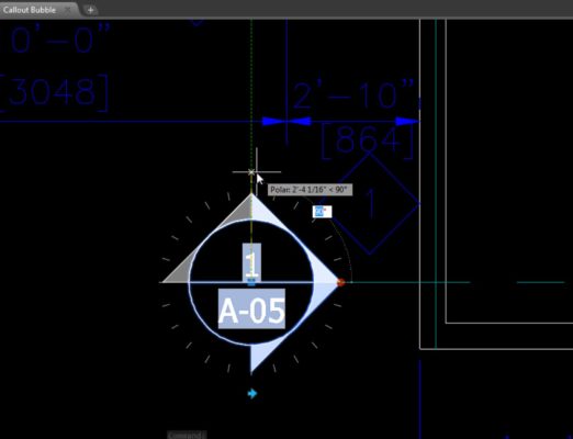 Tính năng dynamic blocks AutoCAD