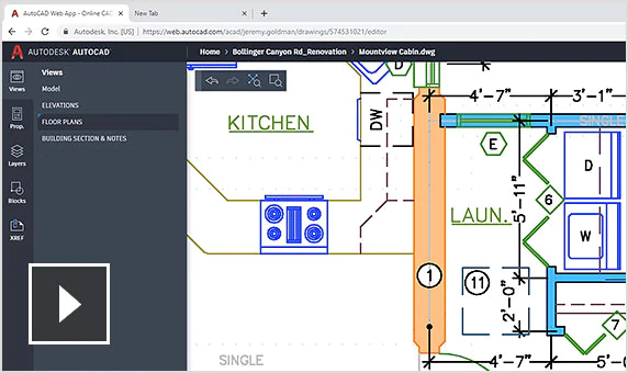 AutoCAD Web App