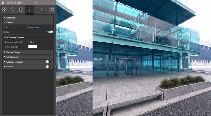 V-ray for SketchUp thực tế ảo