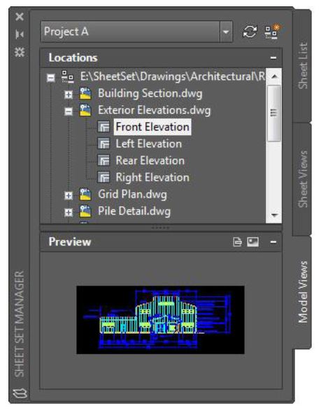 sheet set manager autocad