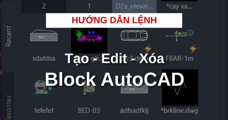 Lenh Block AutoCAD