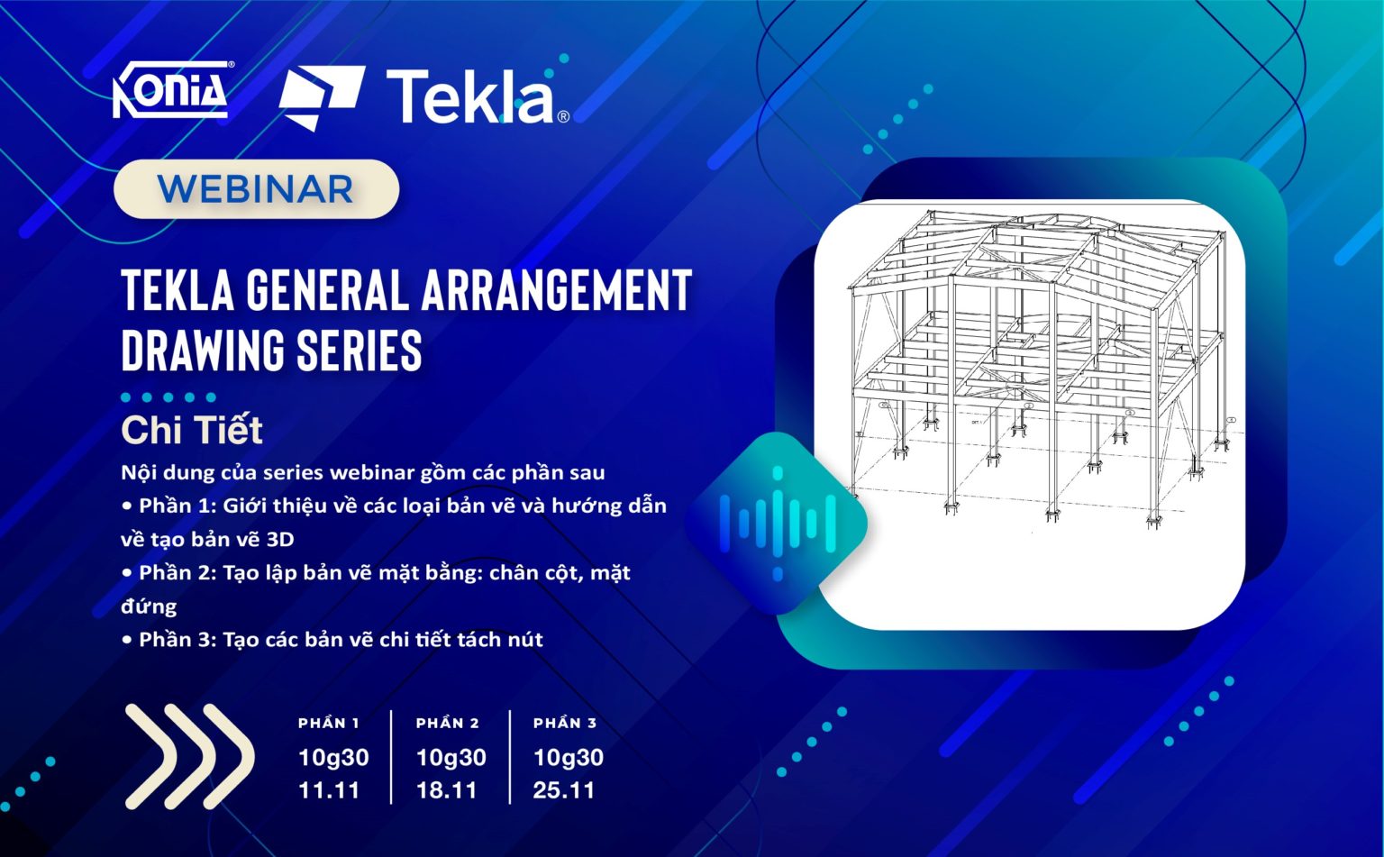 Webinar - Tekla General Arrangement Drawing Series