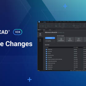 BricsCAD V24 Interface Changes