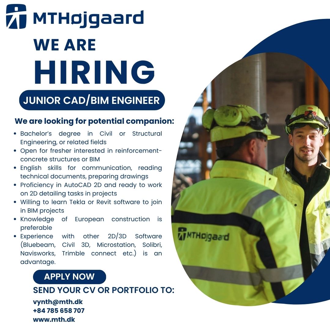 Poster Junior CAD BIM Engineer